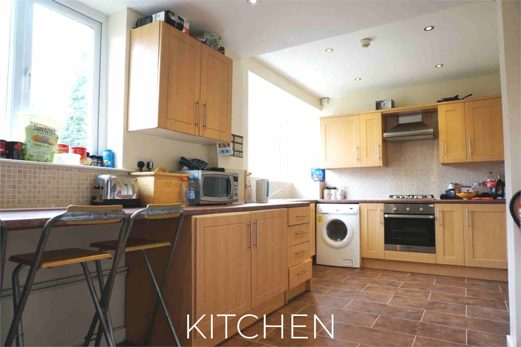 kitchen from low level 7 caxton road
